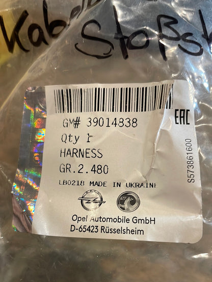 Original GM Opel Astra K Kombi Kabelbaum an Stoßstange Neu