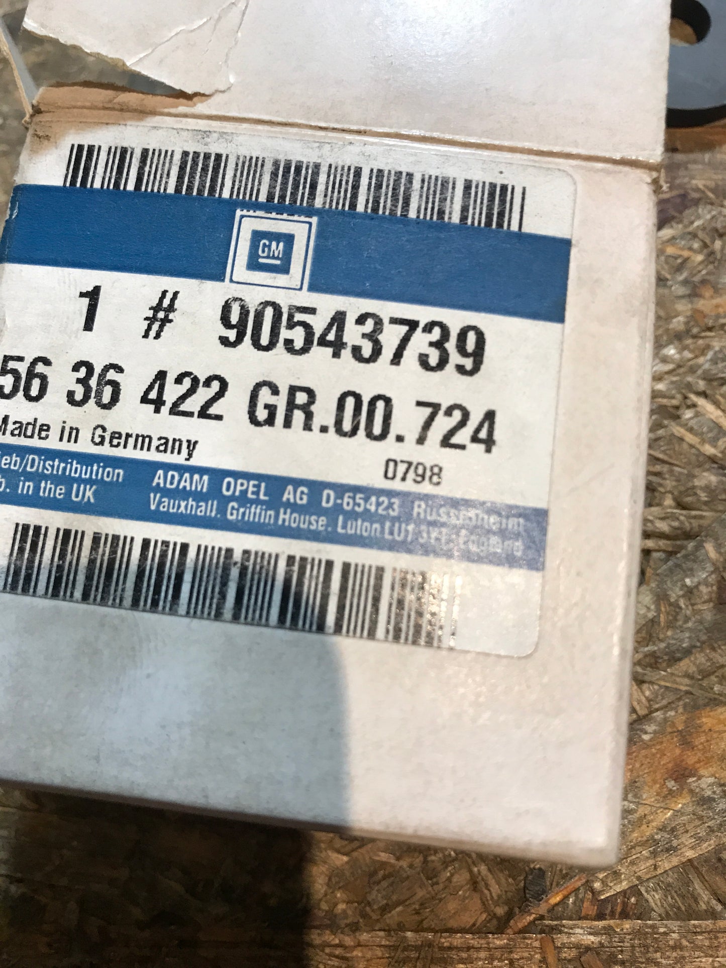 Original Calibra 2,5 V6 X25XE C25XE Umlenkrolle NEU