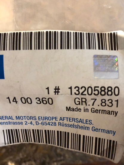 Original GM Opel Vectra C GTS Lüftungsgitter Stoßfänger Neu