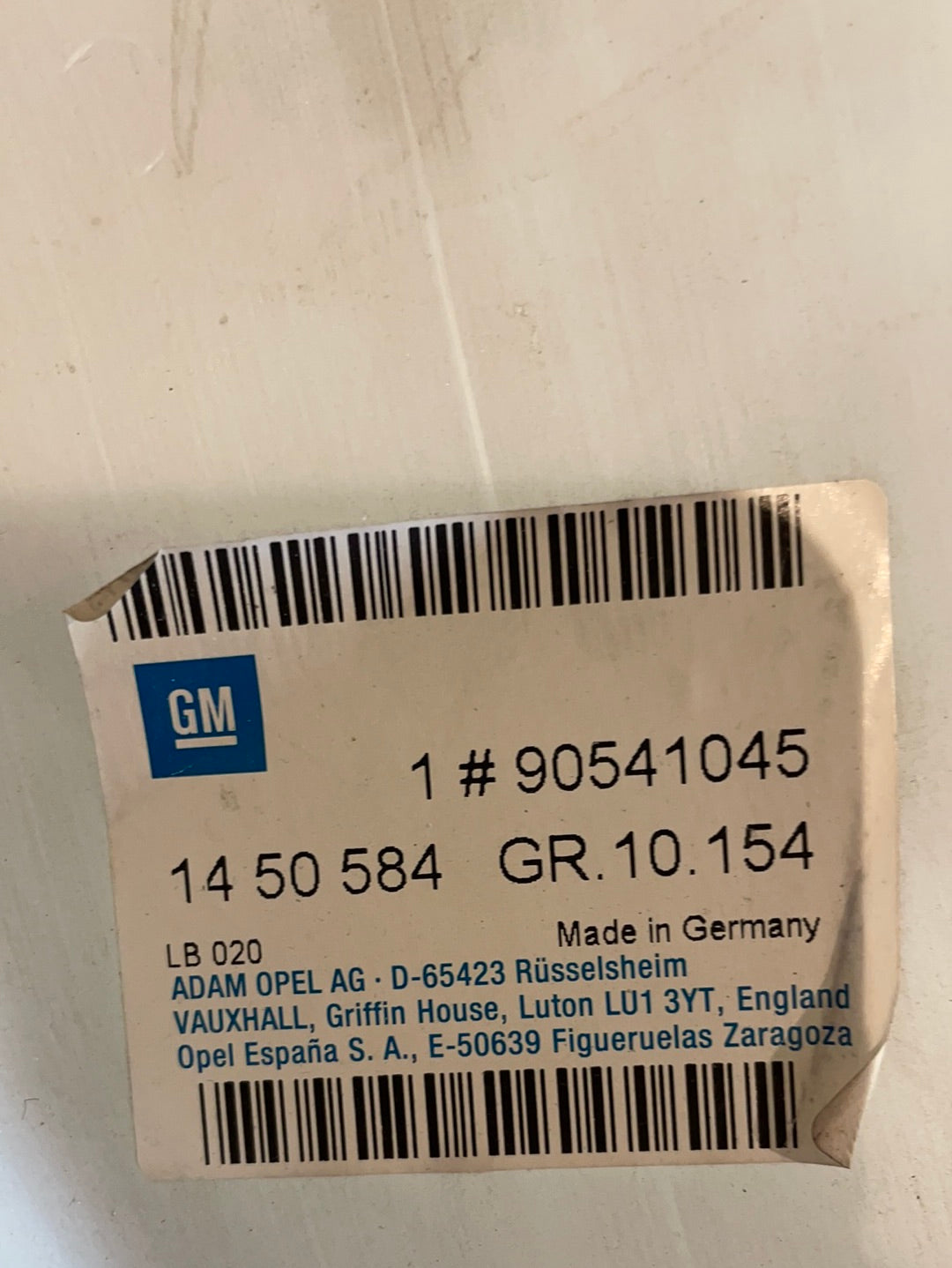 Original GM Opel Vectra B Wischwasserbehälter Neu