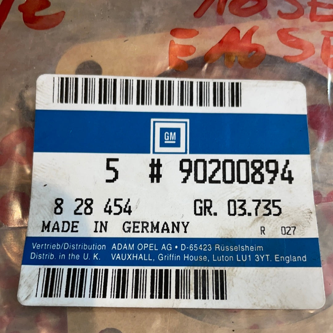 Original GM Opel Dichtung Drosselklappe Neu
