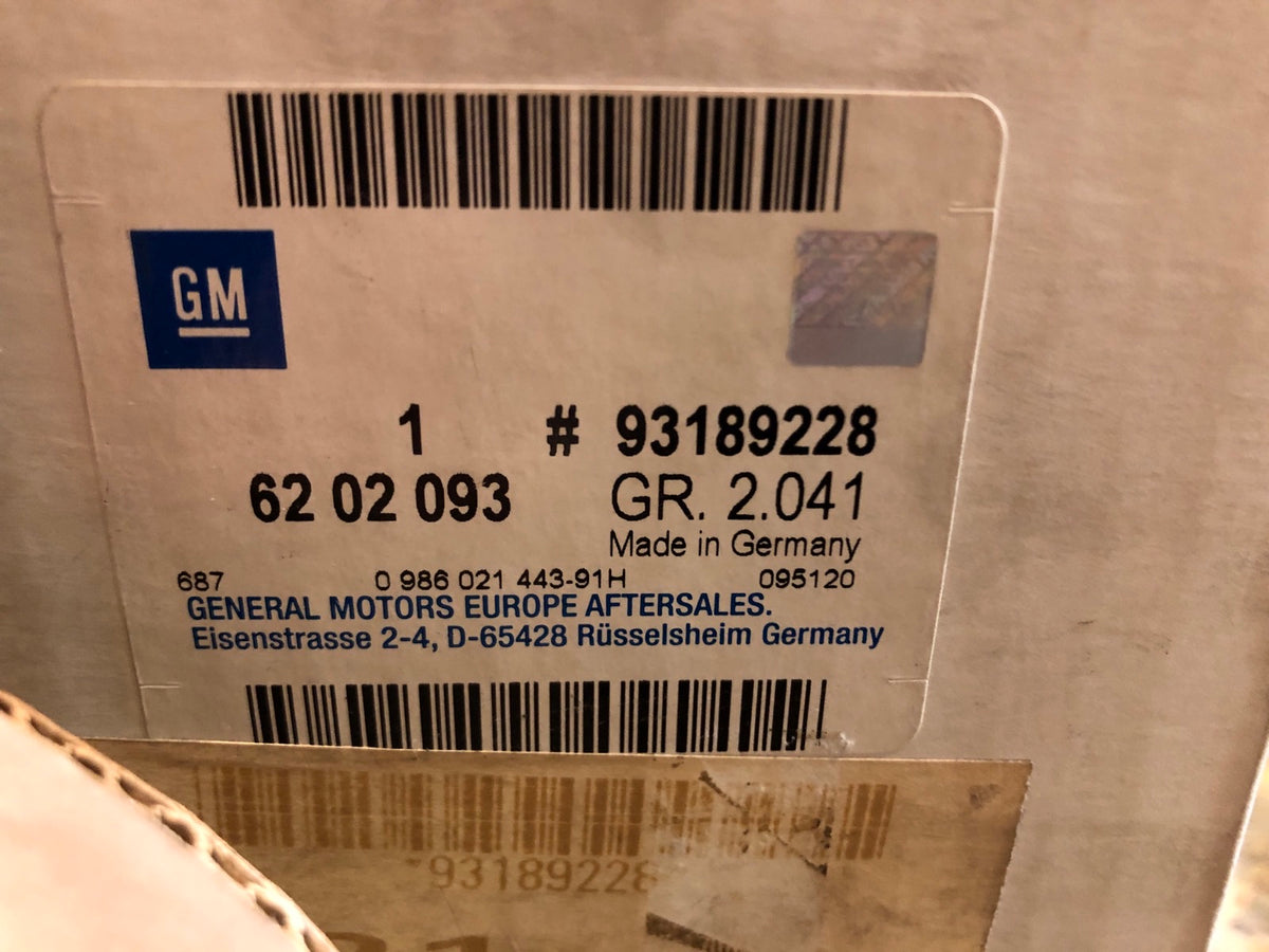 Original Opel Corsa C Anlasser Neu