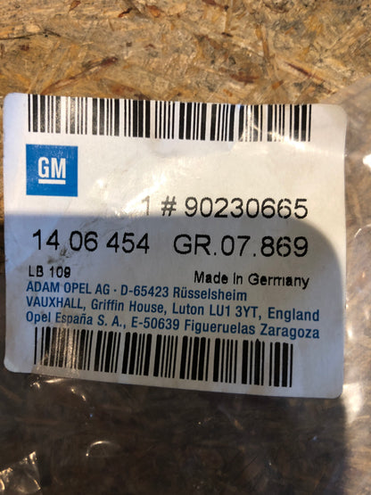 Original GM Opel Omega A Halter Stoßfänger Hinten Rechts Neu