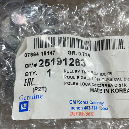 Original GM Opel Zahnriemen Umlenkrolle Neu