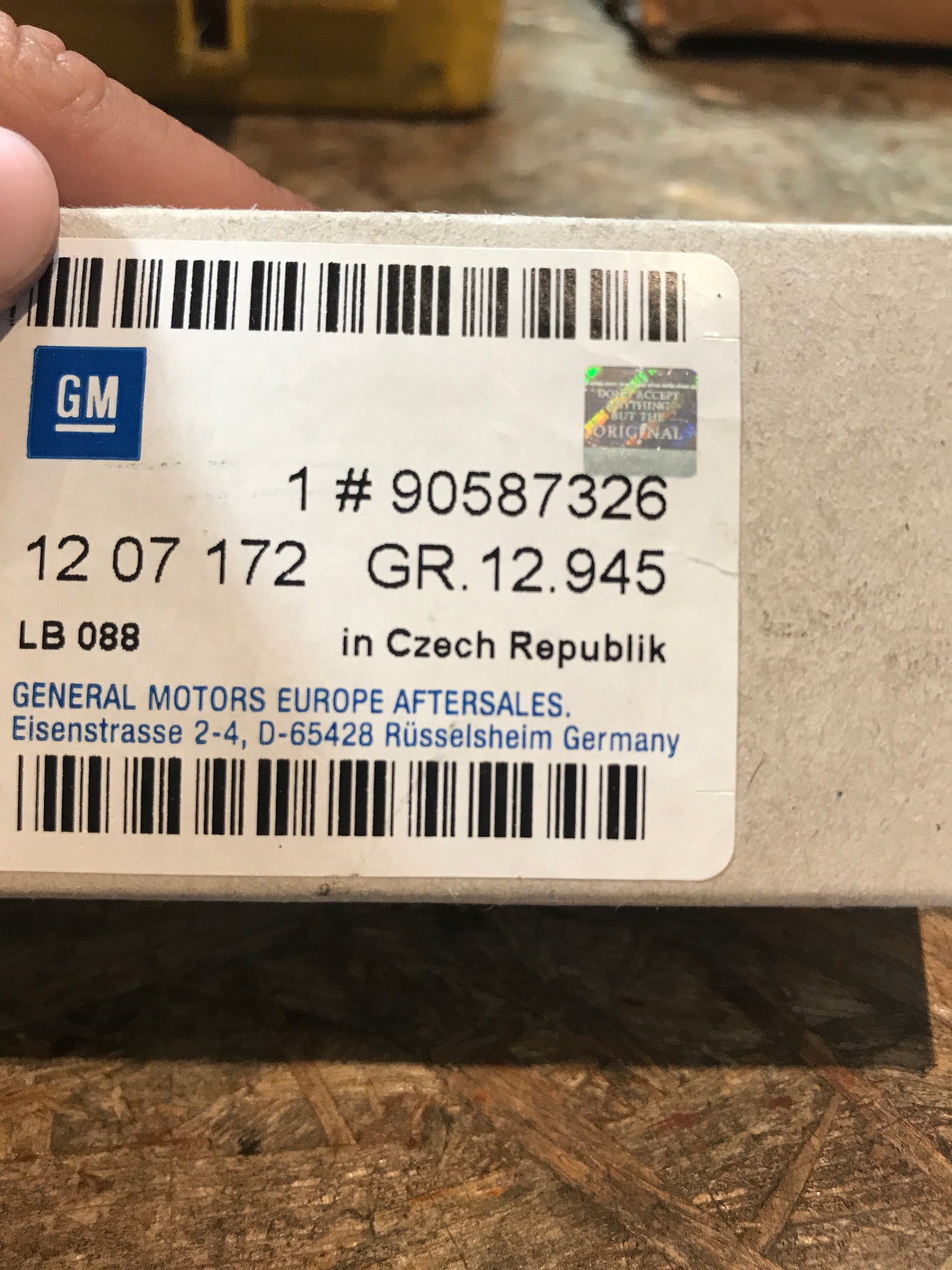 Original Opel Astra G Corsa C Stellmotor Tankklappe NEU