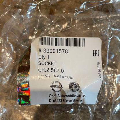 Original GM Opel Astra K Lampenträger hinten rechts Neu