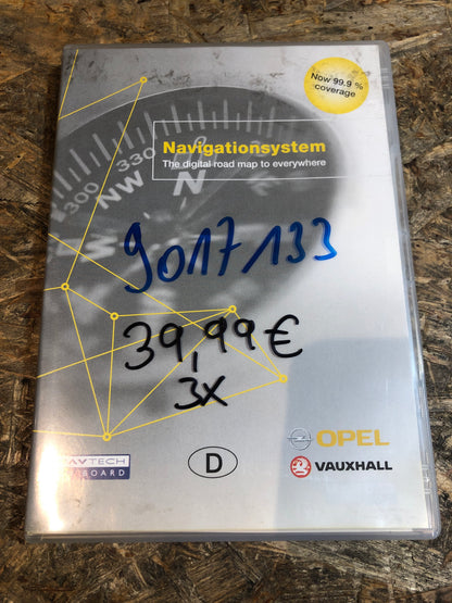 Original Opel Navigationssystem Digital Roadmap