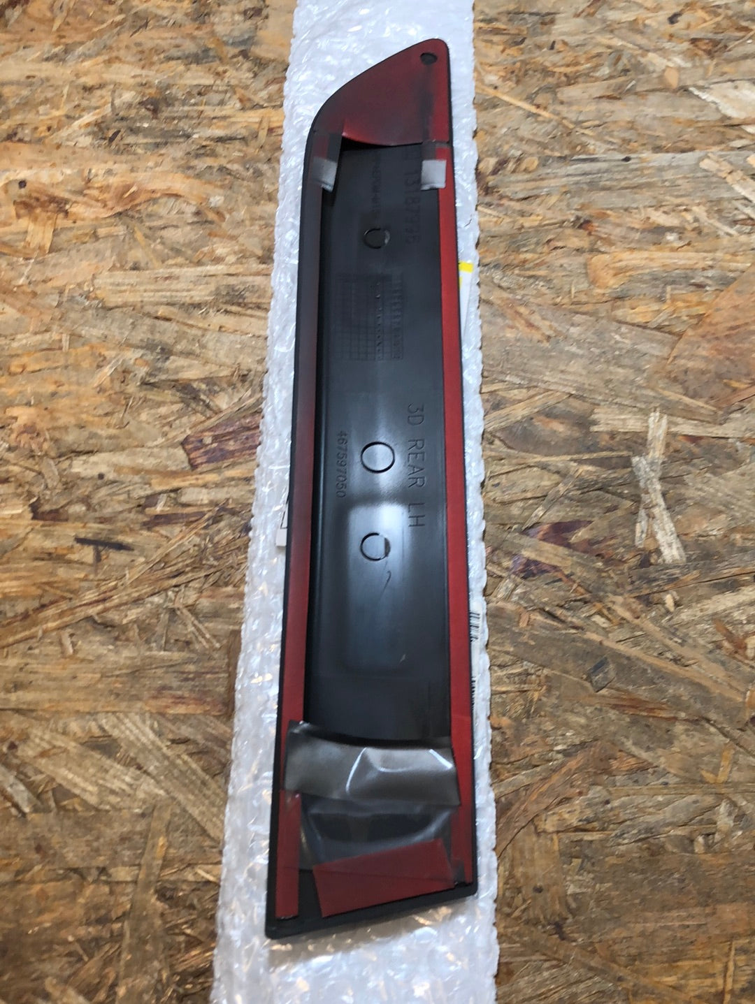 Original GM Opel Corsa D Schutzzierleiste hinten links Neu