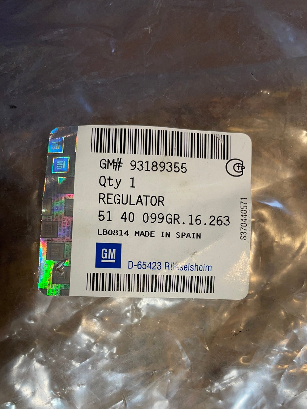 Original GM Opel Meriva A Fensterheber Mechanik vorne links Neu