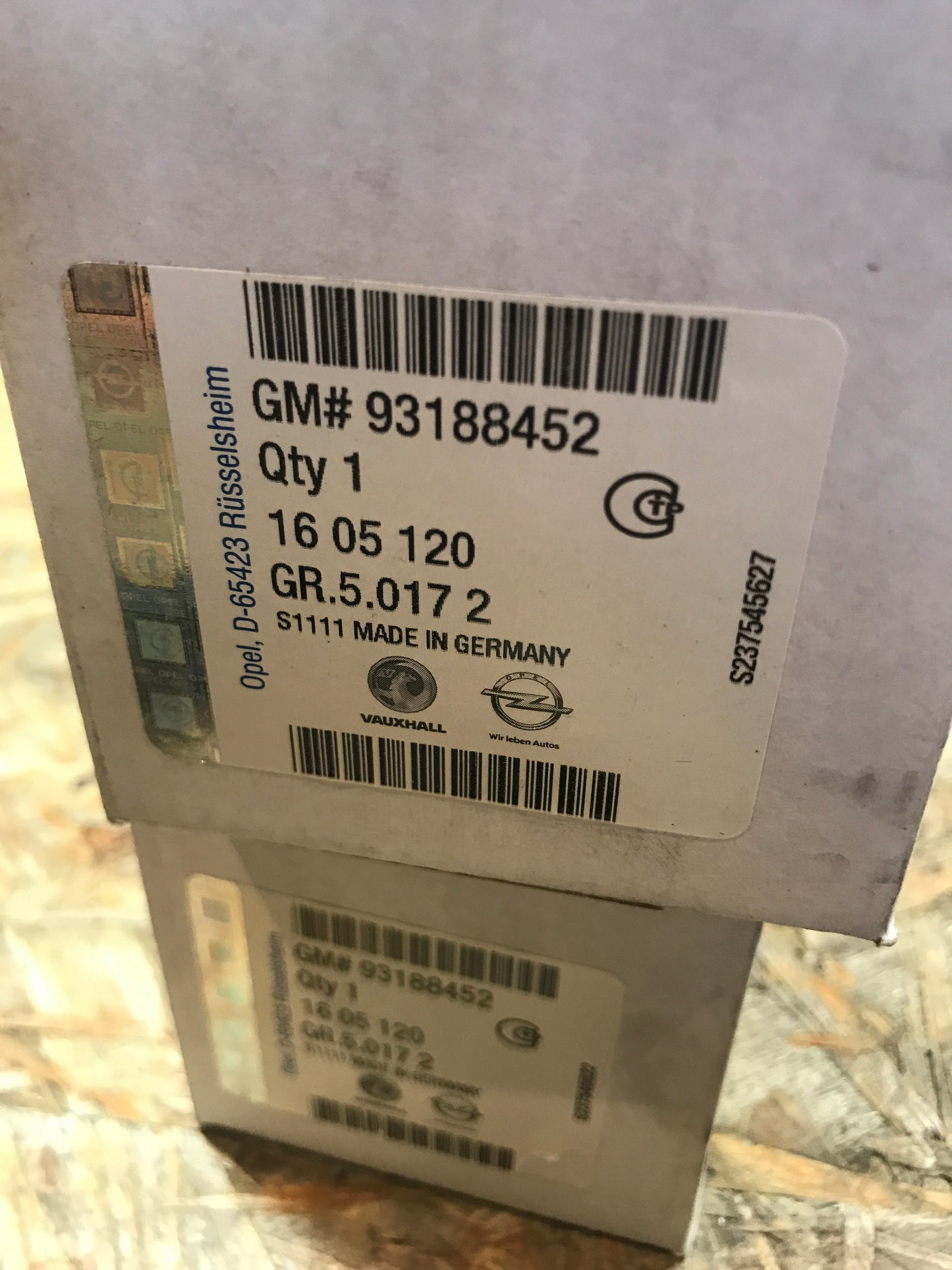 Original Opel Corsa C Tigra B 1.4 , 1.8 Tigra Roadster bis bj. 06 Bremsbeläge Satz hinten NEU