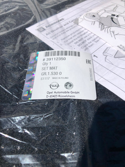 Original Opel Insignia B Fußmatten Set Neu