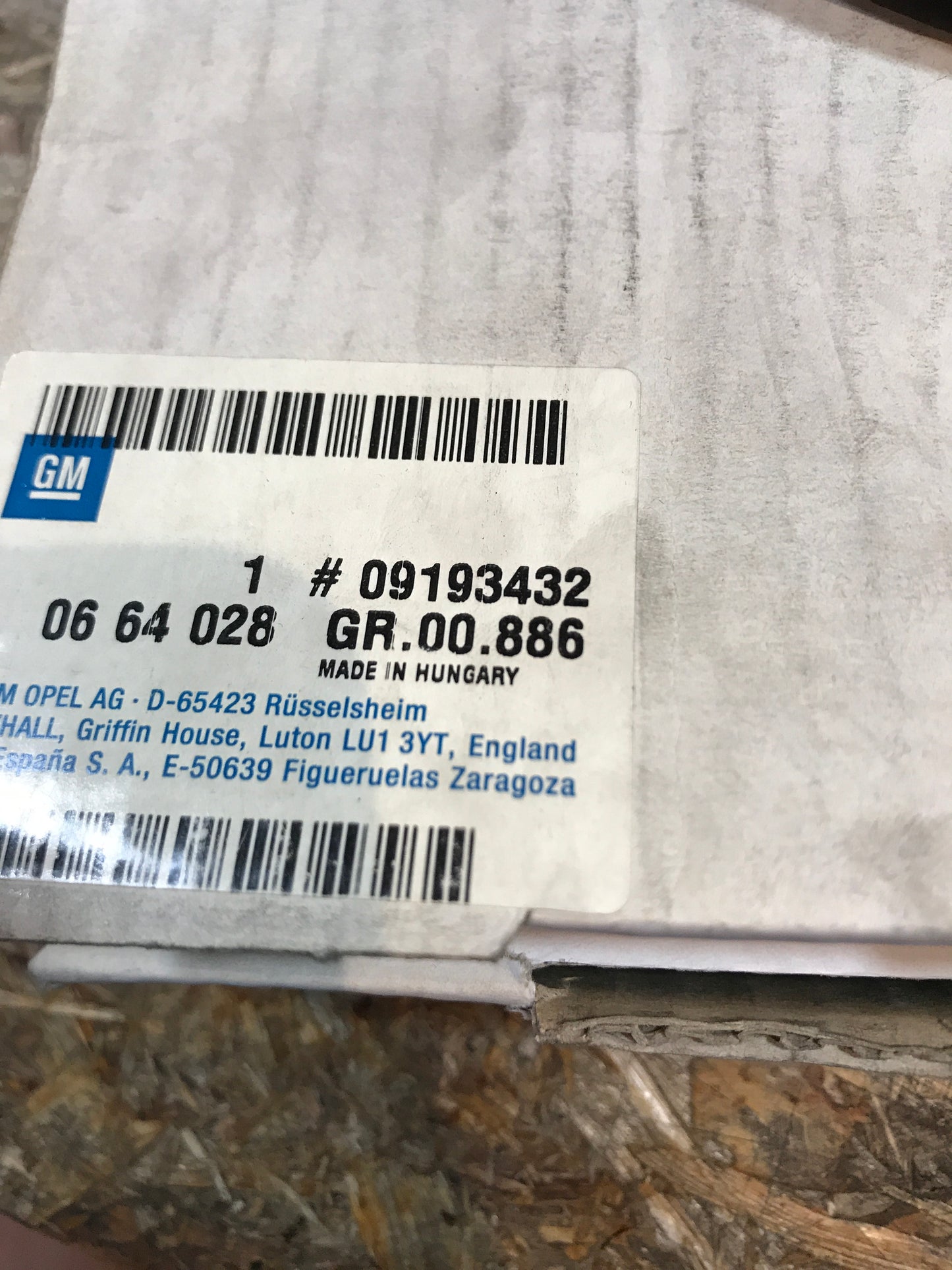 Original Zafira A Kupplungsscheibe NEU