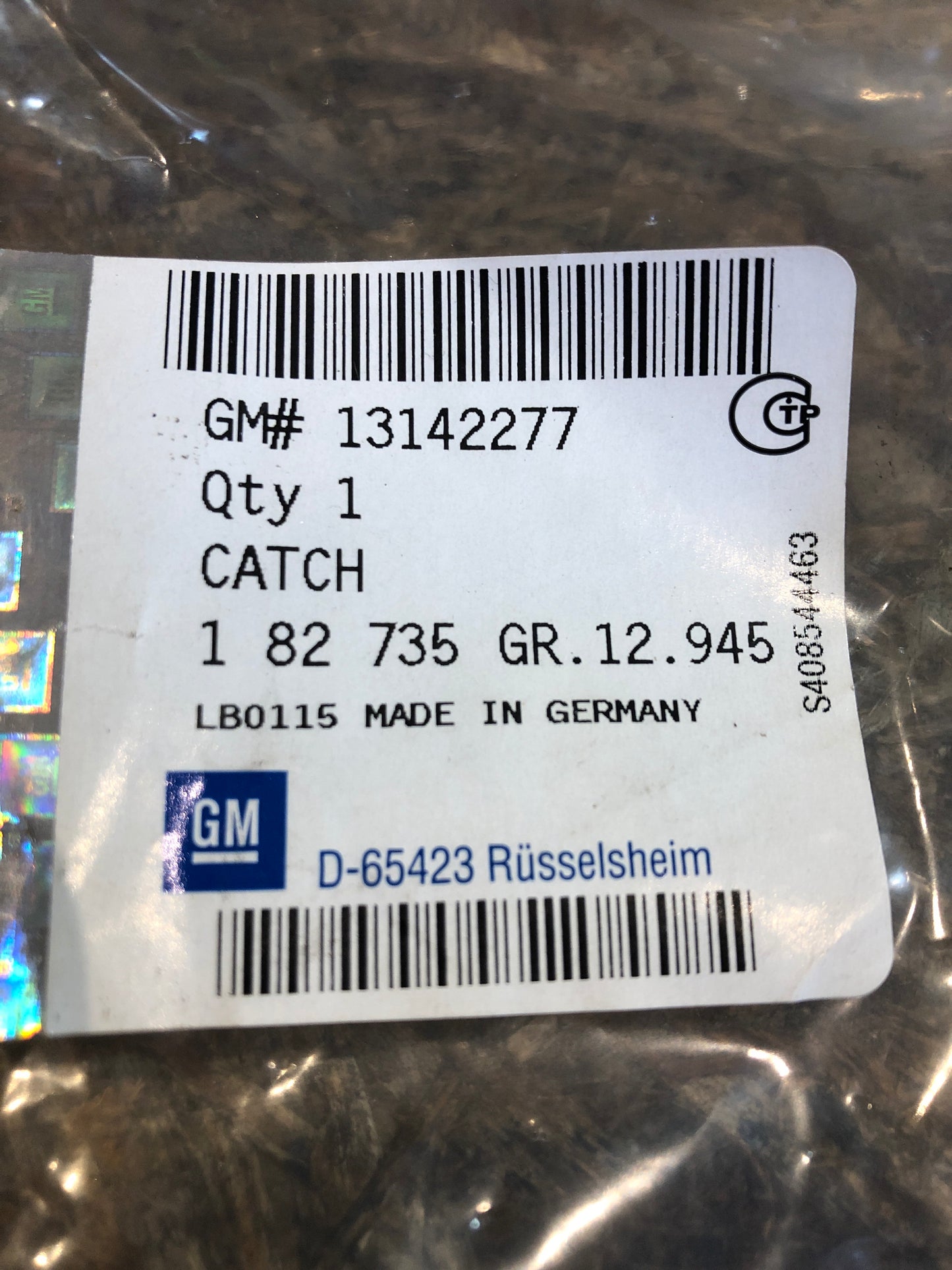 Original Opel Astra H Zafira B Tankdeckel Halterung Neu