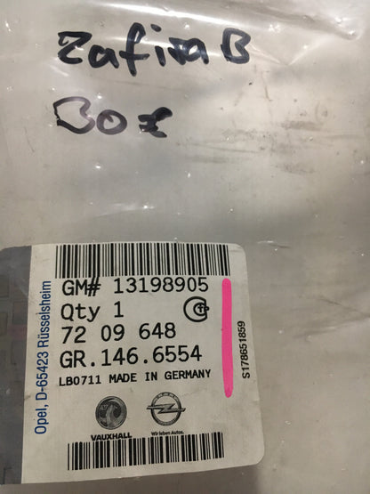 Original Zafira B Abdeckung Armaturenbrett Mitte NEU