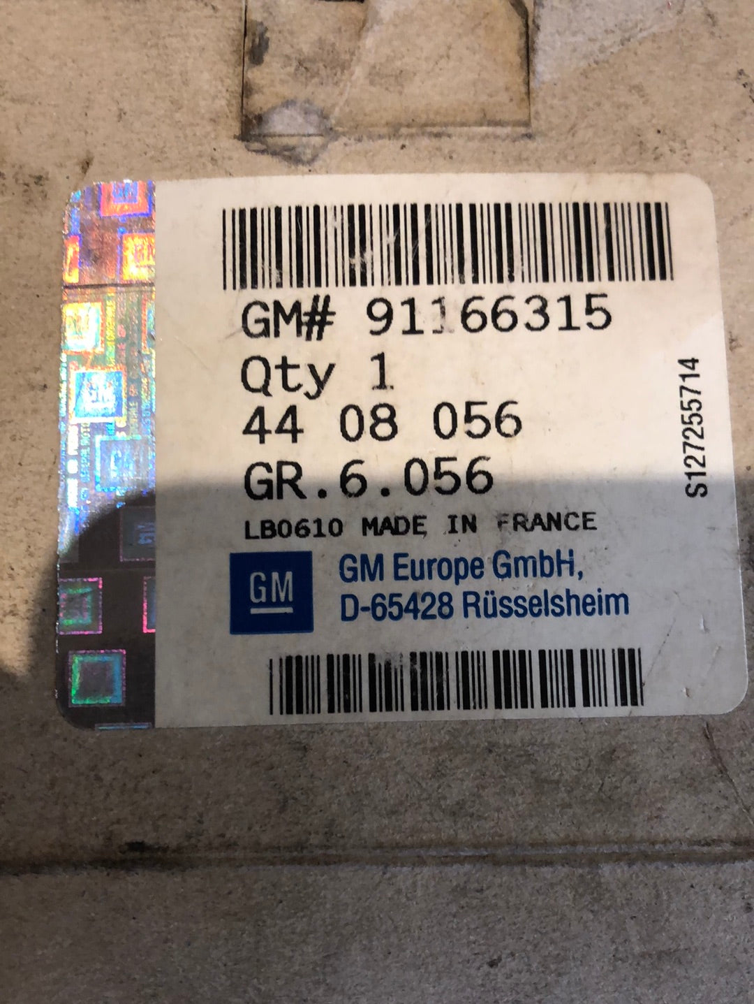 Original GM Opel Vivaro Renault Trafic Primastar Domlager vorne Neu