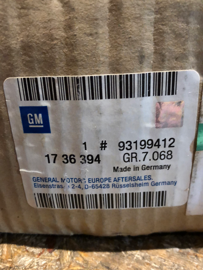 Original GM Opel Vivaro A E-Satz Anhängerzugvorrichtung Neu