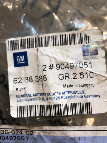 Original GM Opel Vectra B Sensor Bremsbeläge und Verschleiß Neu