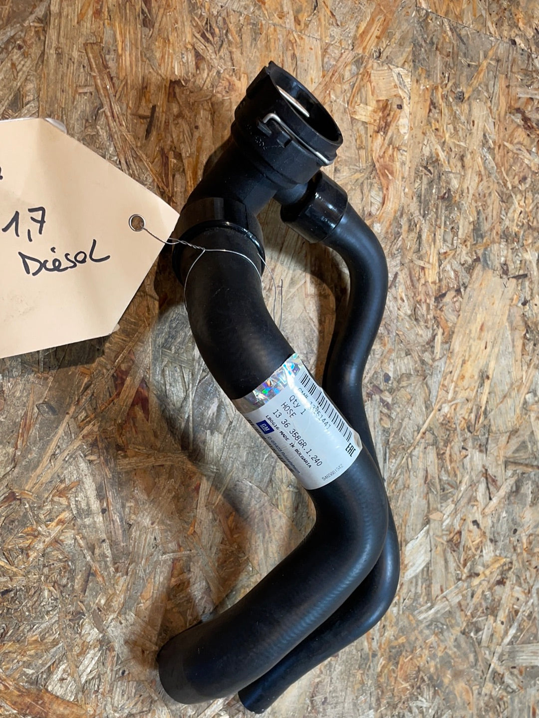 Original GM Opel Astra J 1,7 Diesel Kühlerschlauch Neu