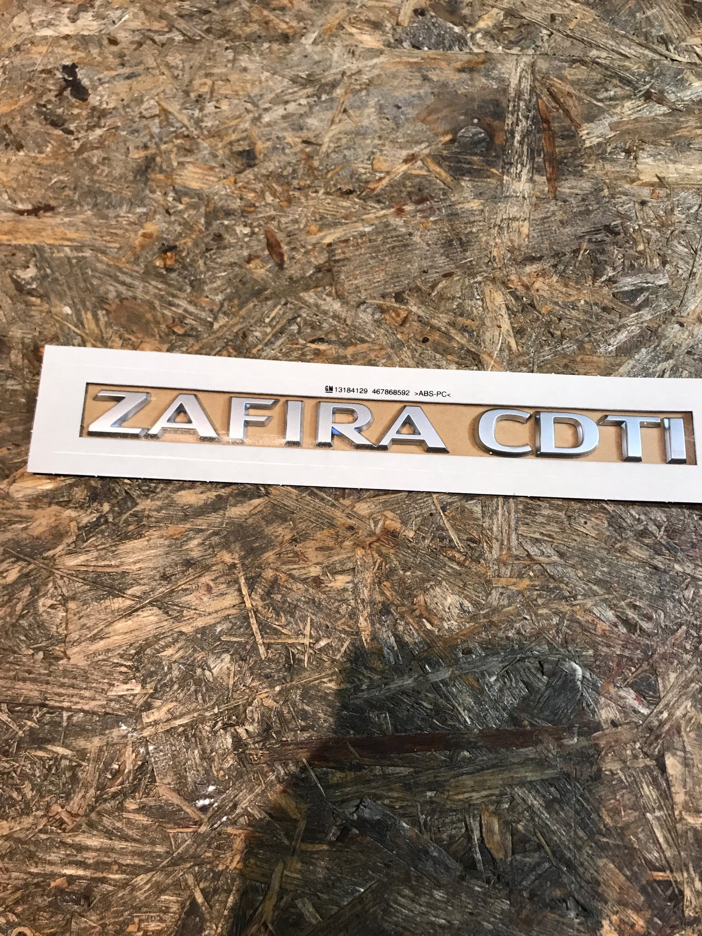 Original Zafira CDTI Schriftzug NEU