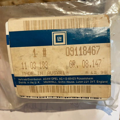 Original GM Opel Astra G Zafira A Schriftzug „SPORTIVE“ Kotflügel Neu