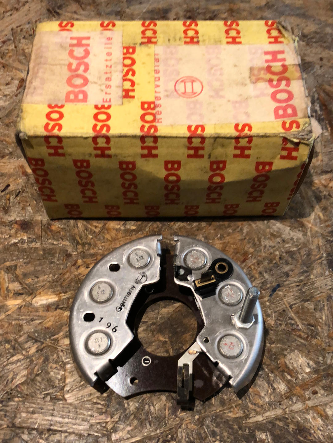 Original GM Opel Ascona C Diodenplatte Lichtmaschine Neu