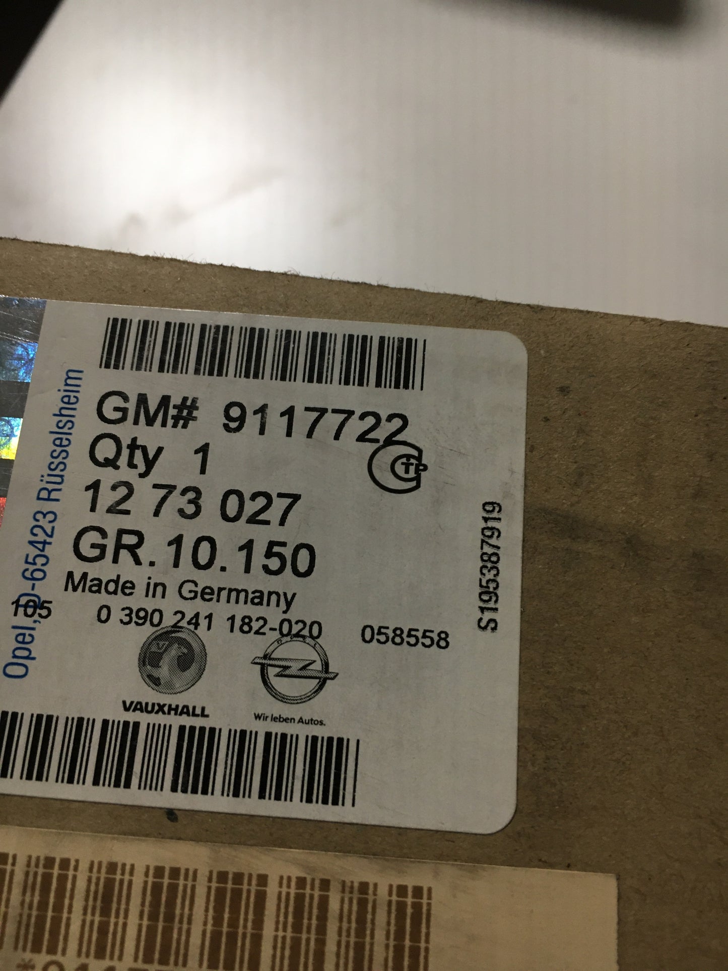 Original Astra G wischermotor NEU