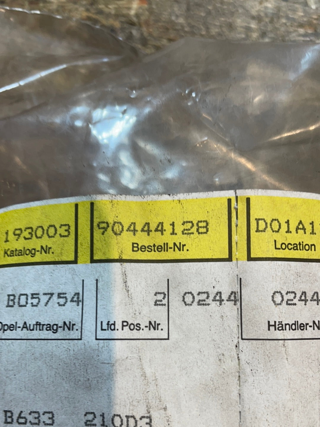 Original GM Opel Astra F Betätigungsstange Windabweiser links Neu