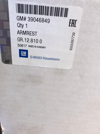 Original GM Opel Adam Mittelarmlehne schwarz Neu