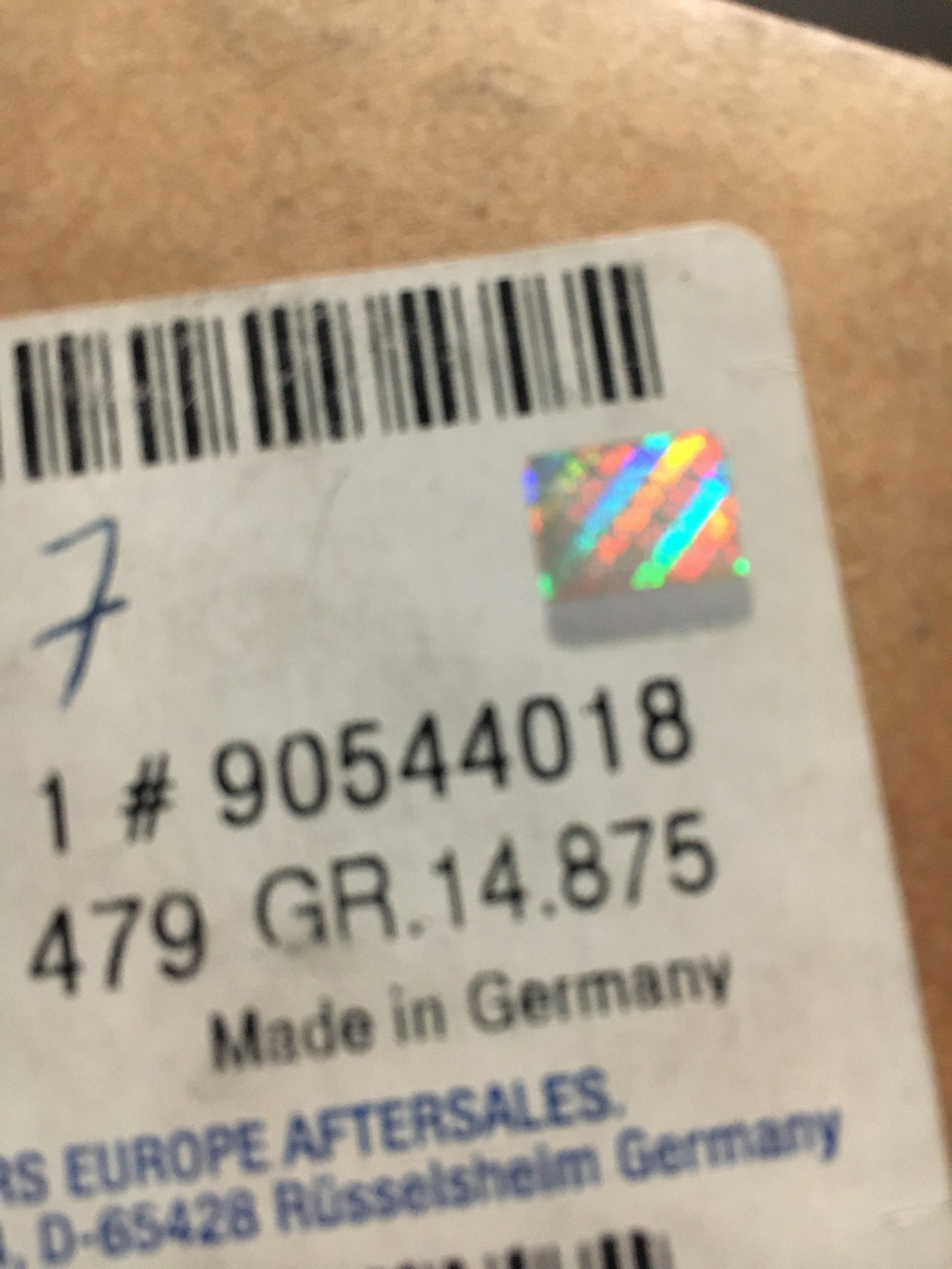 Original Astra G Gurtschloss NEU