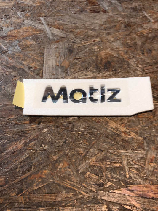 Original GM Chevrolet Matiz Schriftzug Neu