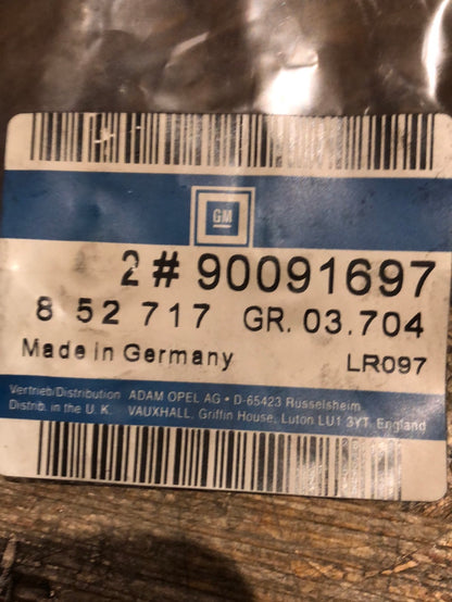 Original GM Opel Kadett D Dämpfer Auspuff Neu