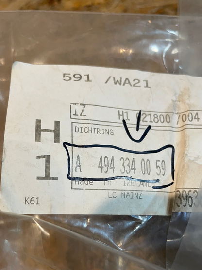 Original Mercedes-Benz Dichtring Neu