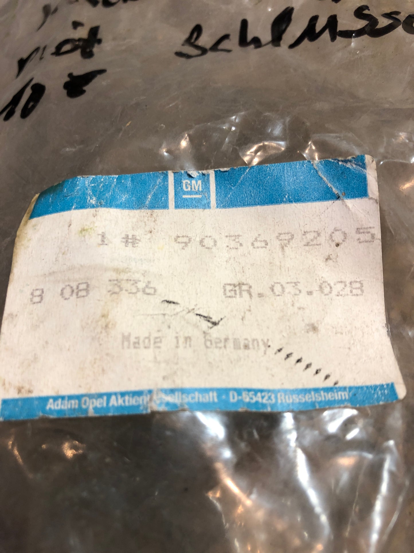Original Opel Kadett E Tankdeckel mit Schlüssel Neu