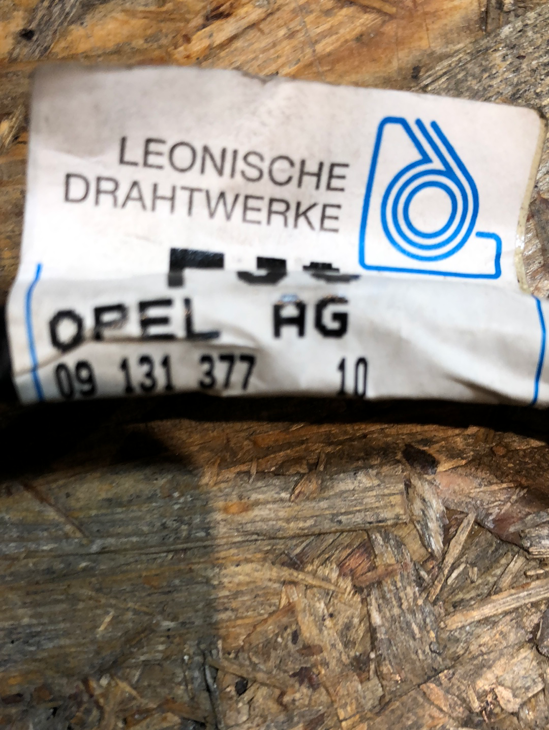 Original GM Opel Astra G Kabelsatz Beifahrertüre Neu