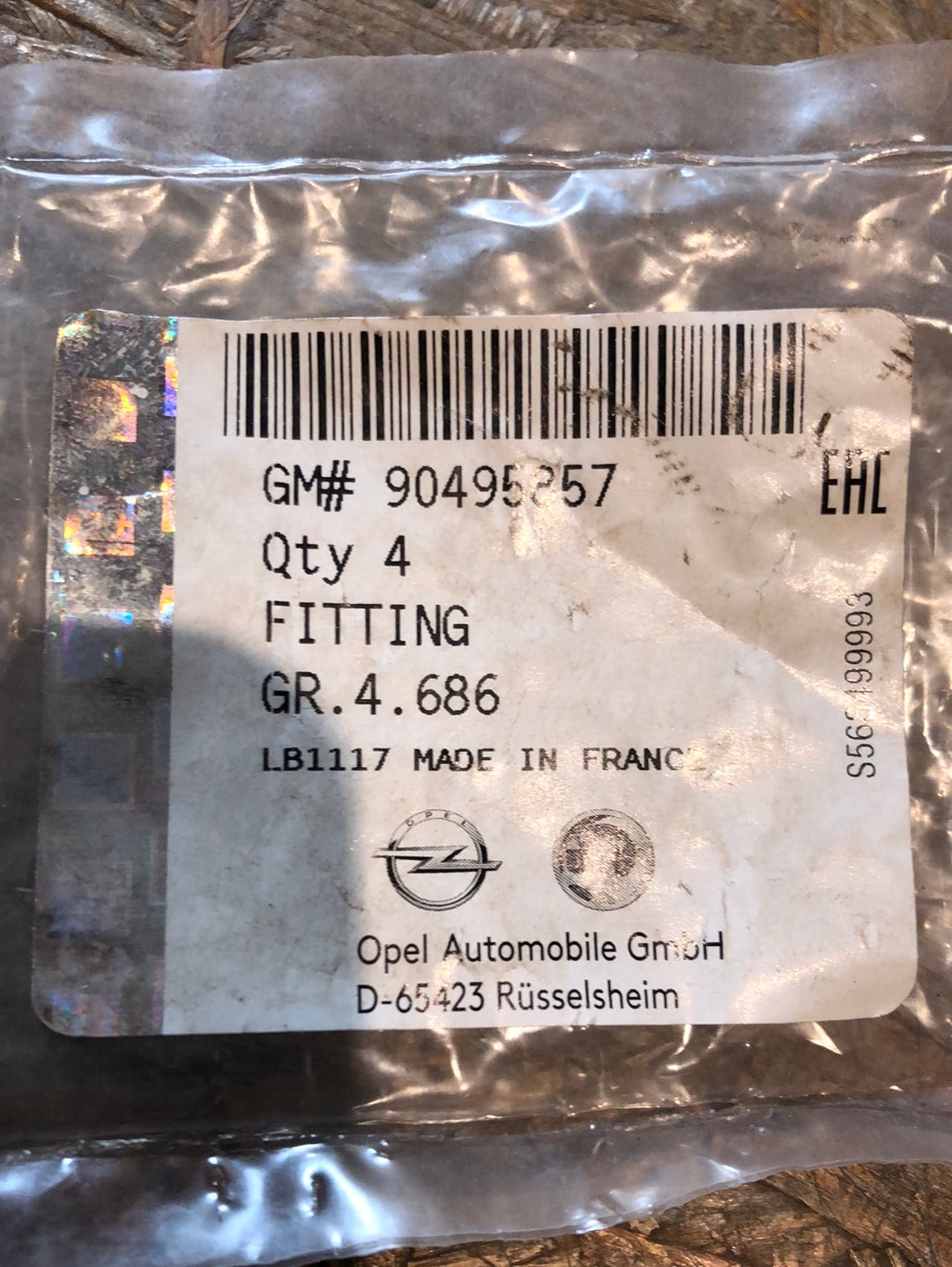 Original GM Opel Astra G Zafira A Schraube Klemme an Bremsleitung M12 Neu