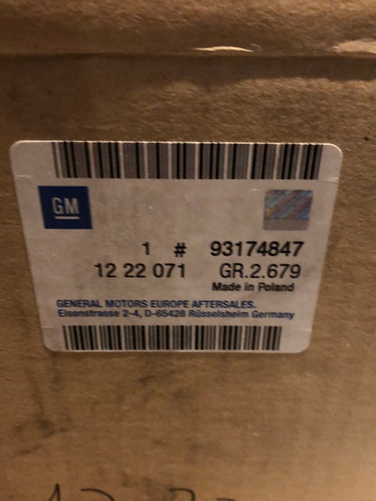 Original GM Opel Astra G Zafira A Heckleuchte links Neu