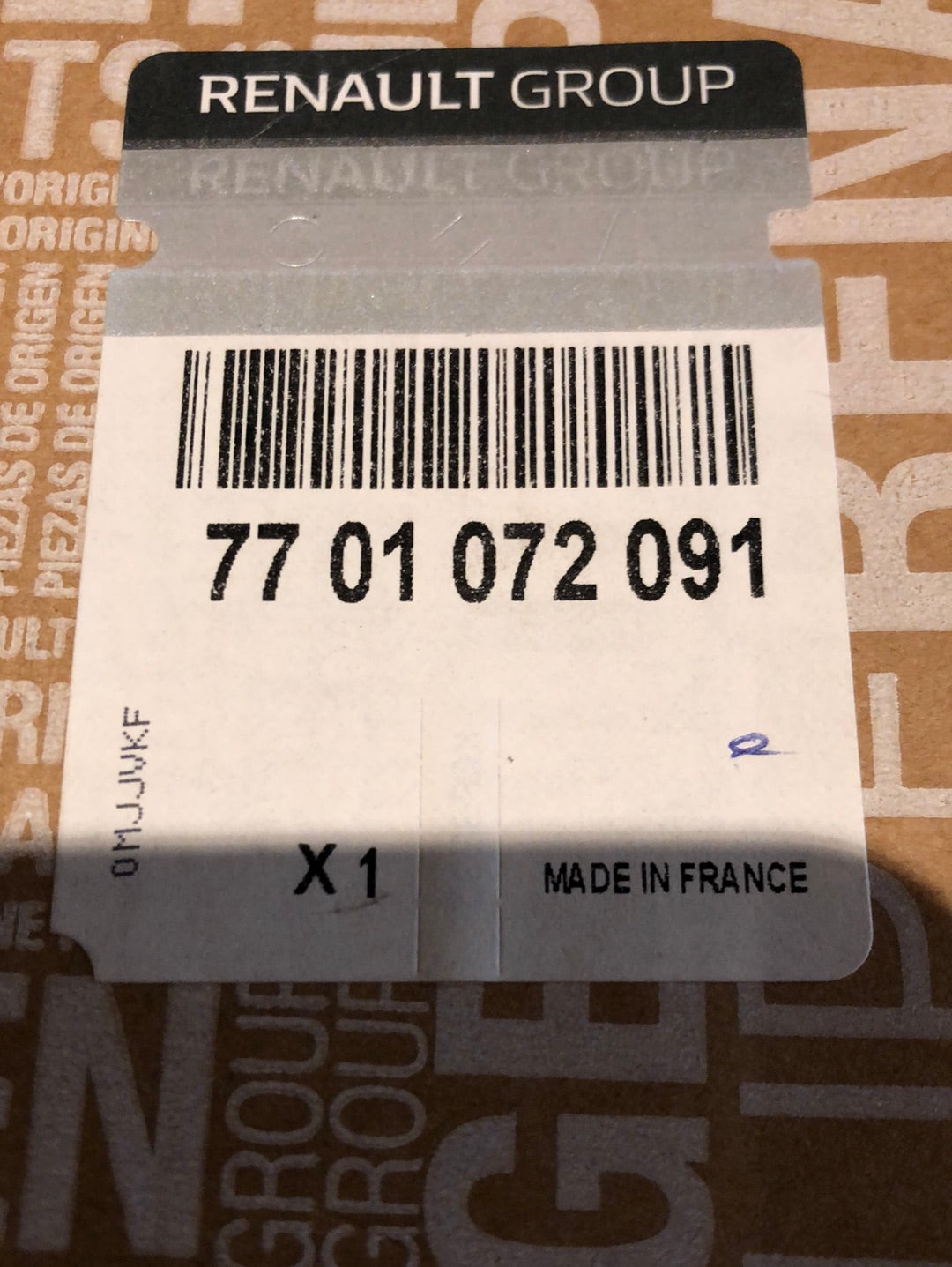 Original Renault Trafic Lenkstockschalter Neu