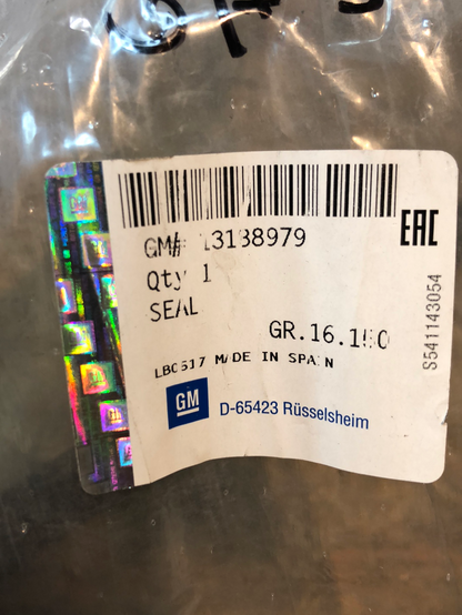 Original GM Opel Corsa D Gummiabdichtung Fensterschacht Vordertür innen rechts Neu