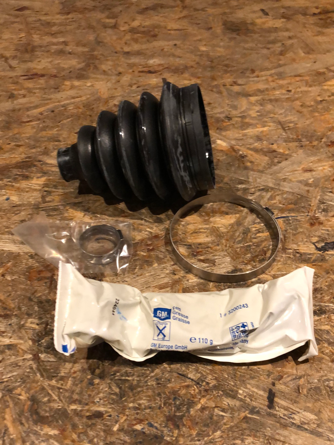 Original GM Opel Meriva A Faltenbalgsatz Neu