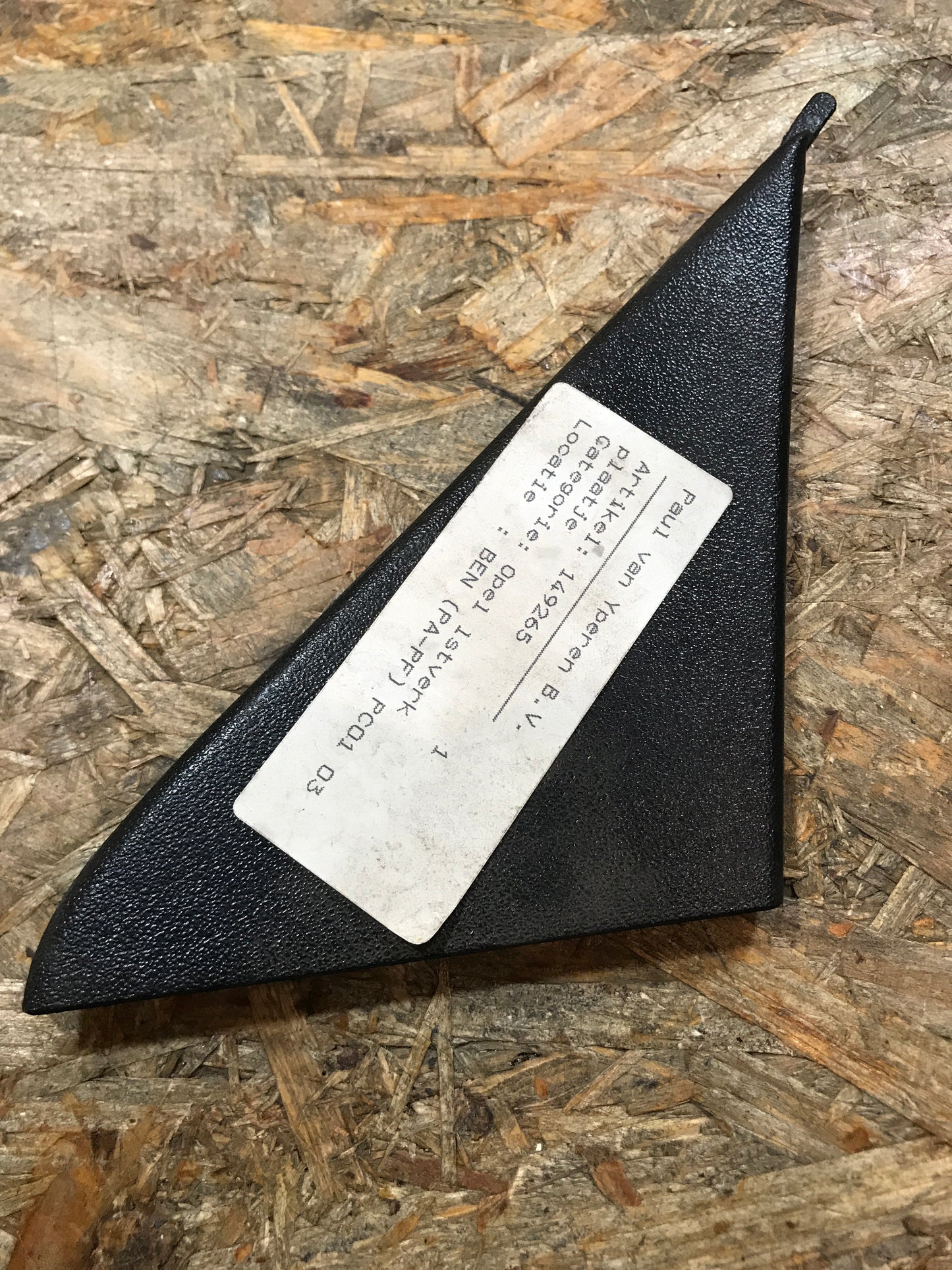 Original Opel Ascona C Spiegelecke vorne rechts NEU