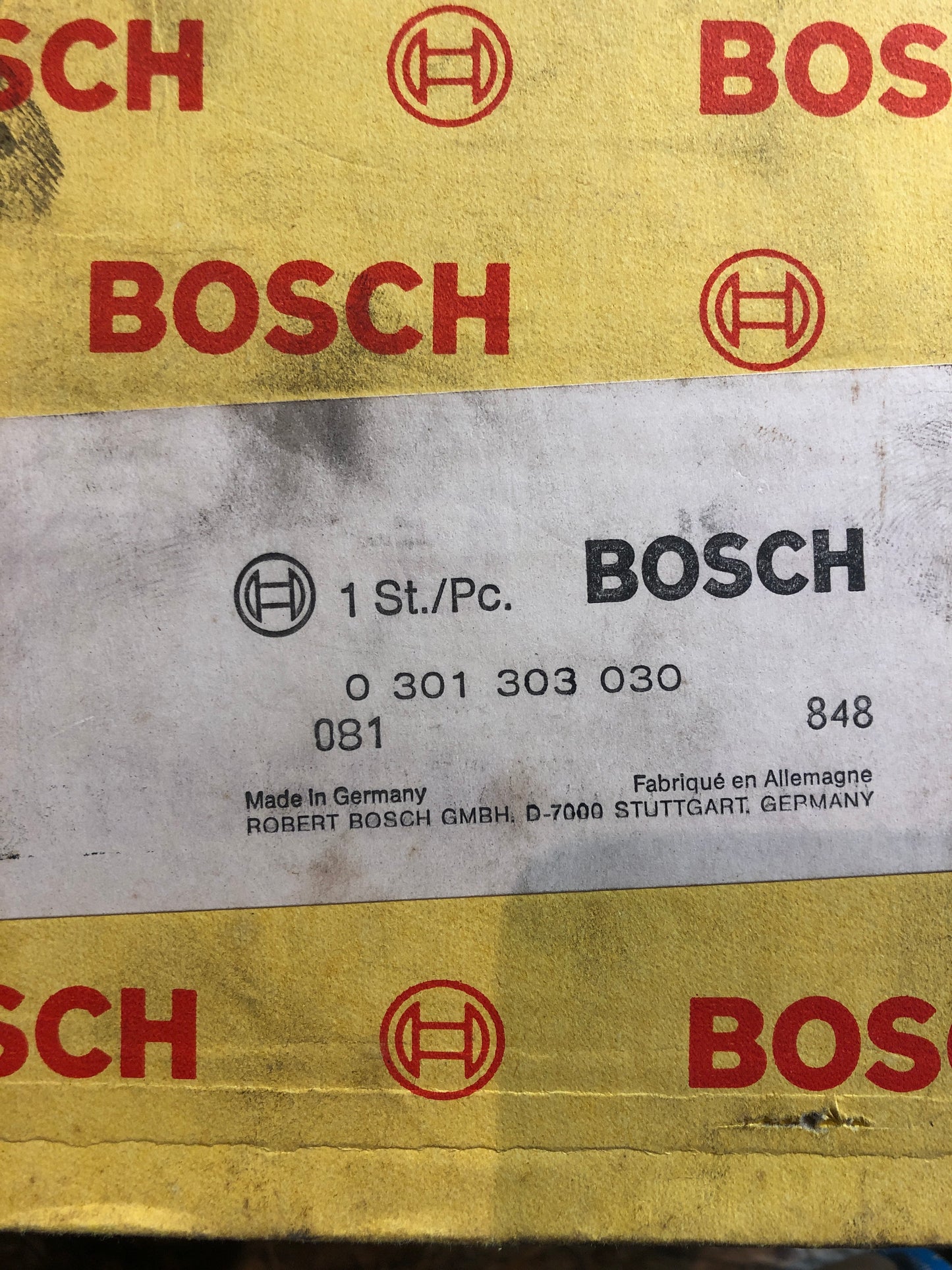 Original Bosch Scheinwerfer Satz BMW E9 E12 Scheinwerfer Set Neu