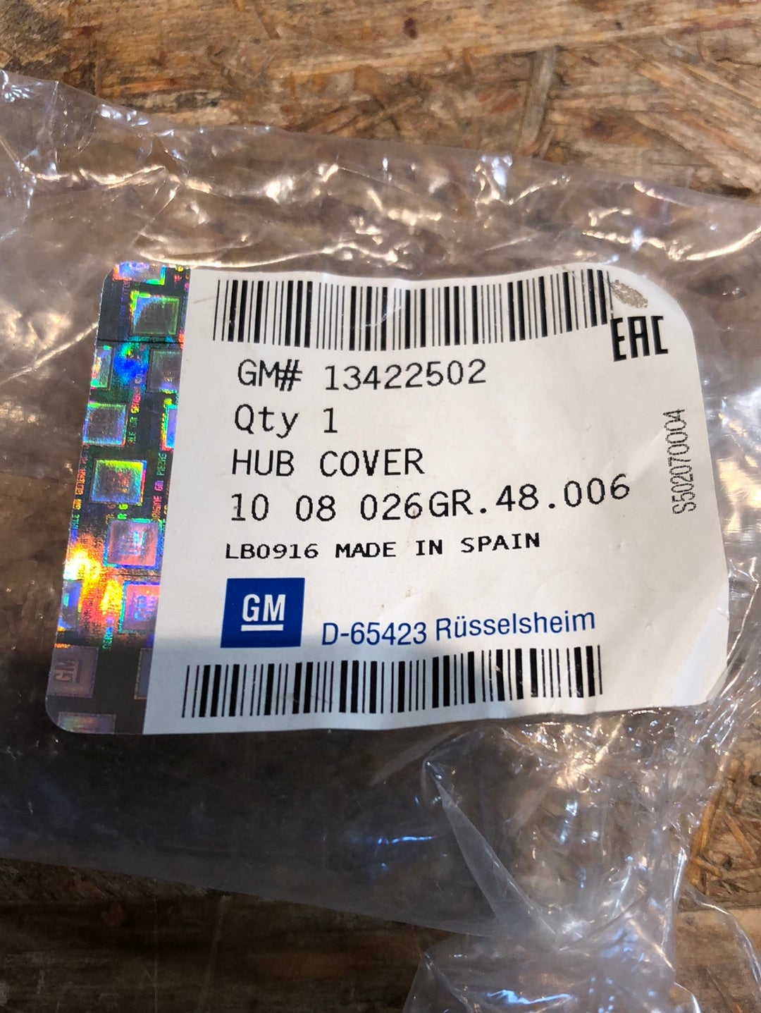 Original GM Opel Meriva B 1.6 CDTi Radnabendeckel Neu