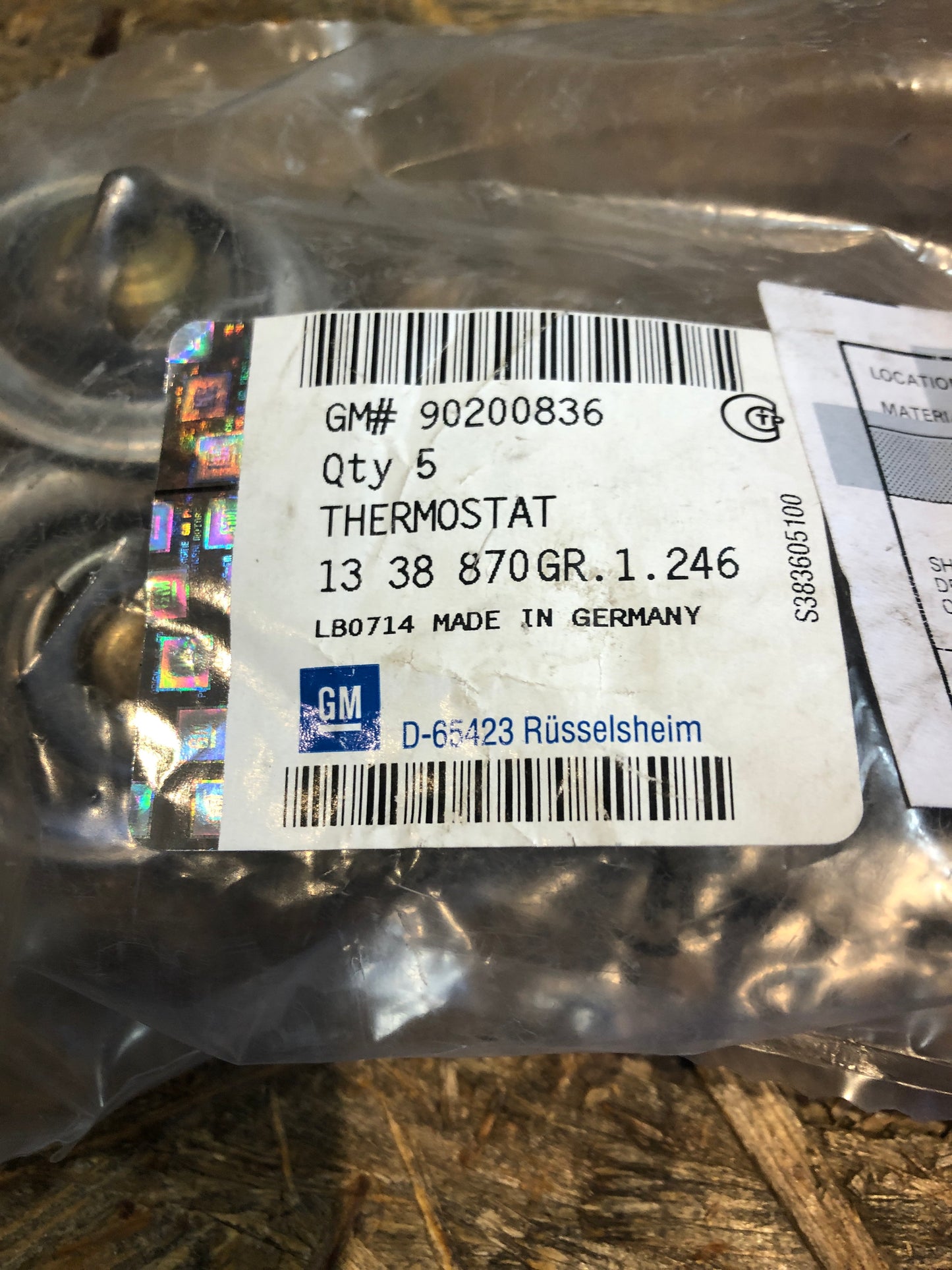 Original Opel Ascona B Kadett B Thermostat Neu