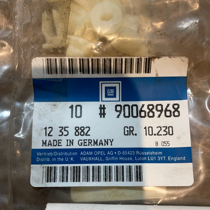 Original GM Opel Kadett E Abdeckung Amaturenbrett Klemmhalter Neu