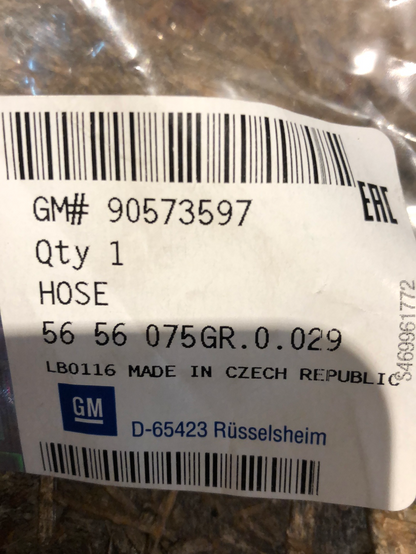 Original GM Opel Astra G Ladeluftschlauch Neu