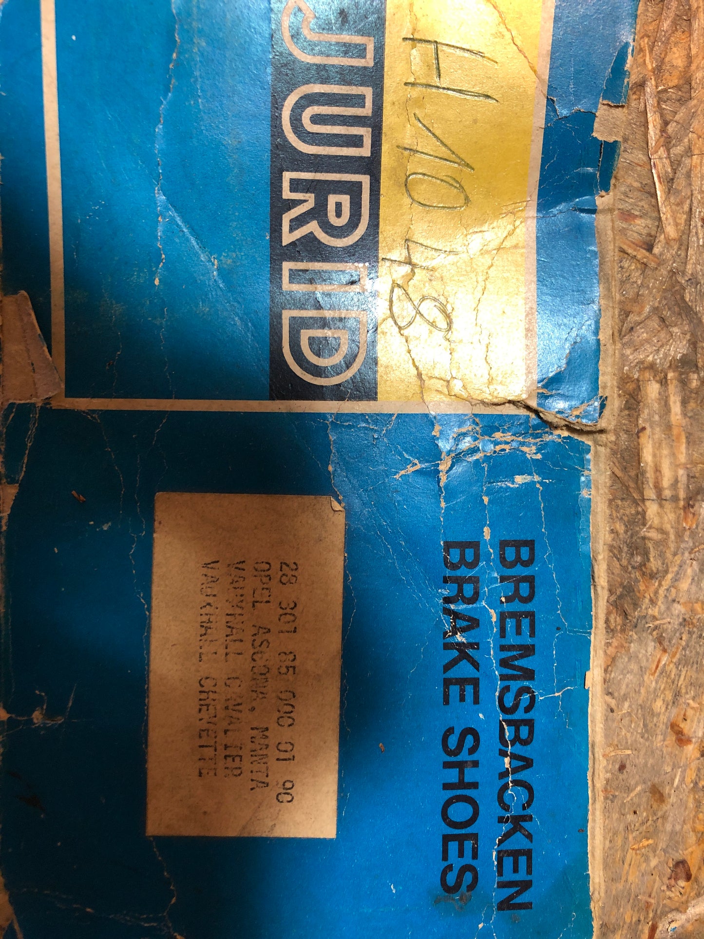 Jurid Bremsbacken Opel Ascona Neu