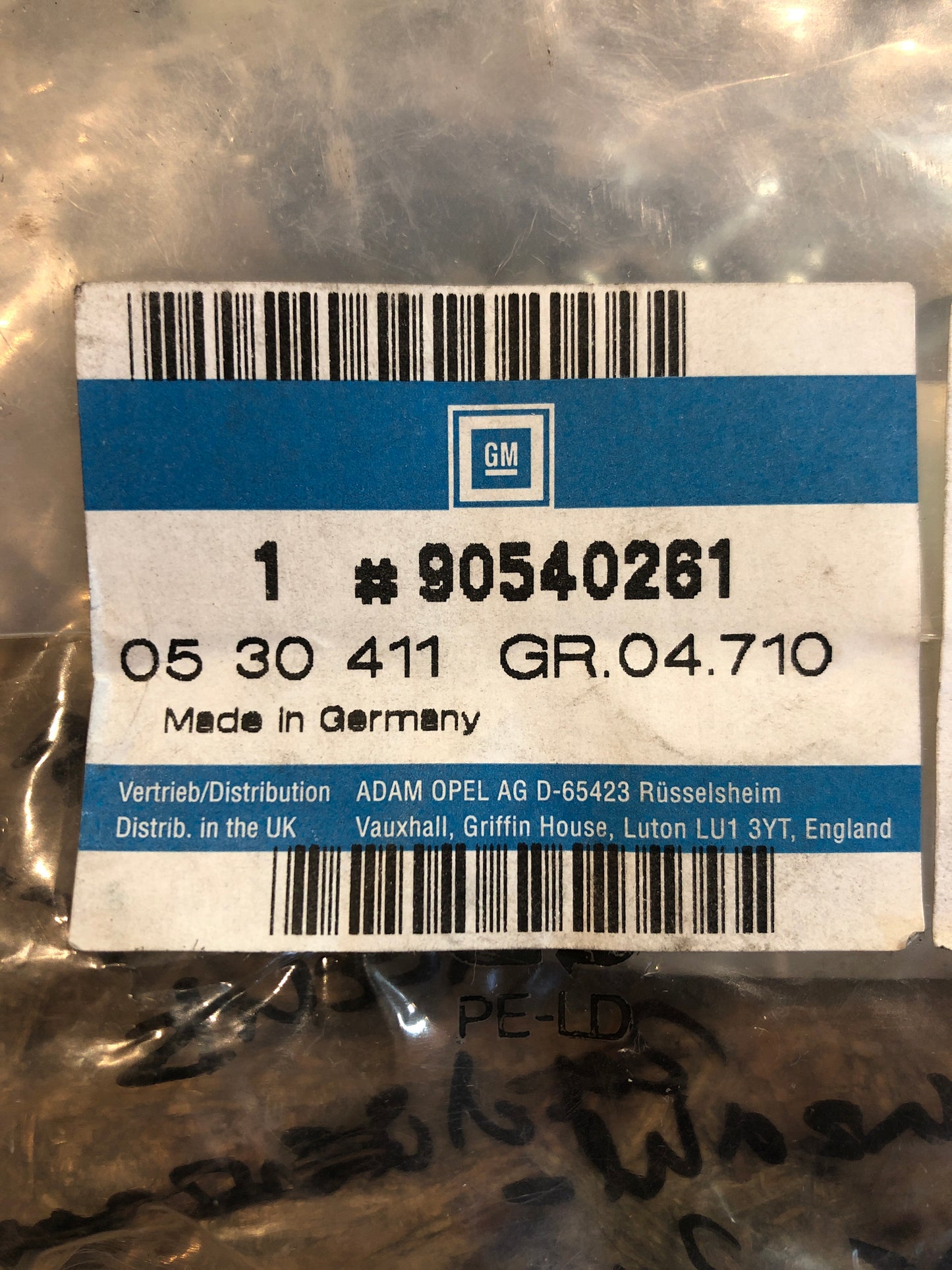 Original Vectra B ABS Sensor rechts Raddrehzahlsensor