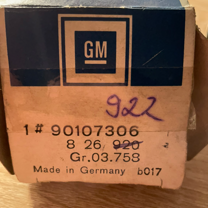 Original GM Opel Ascona C Schließdämpfer Klappendämpfer Neu