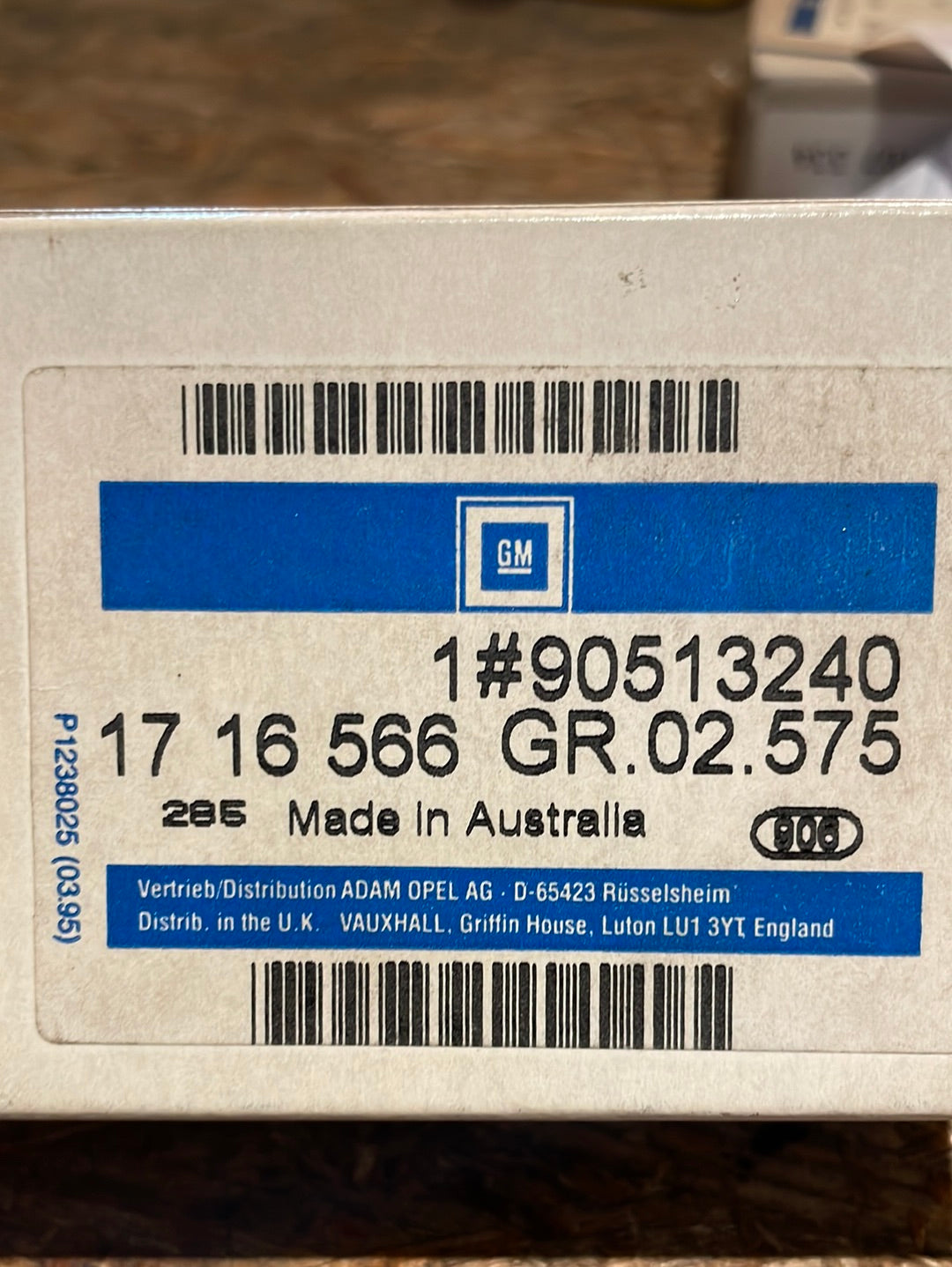 Original GM Opel Vectra A Fernbedienung Wegfahrsperre Neu