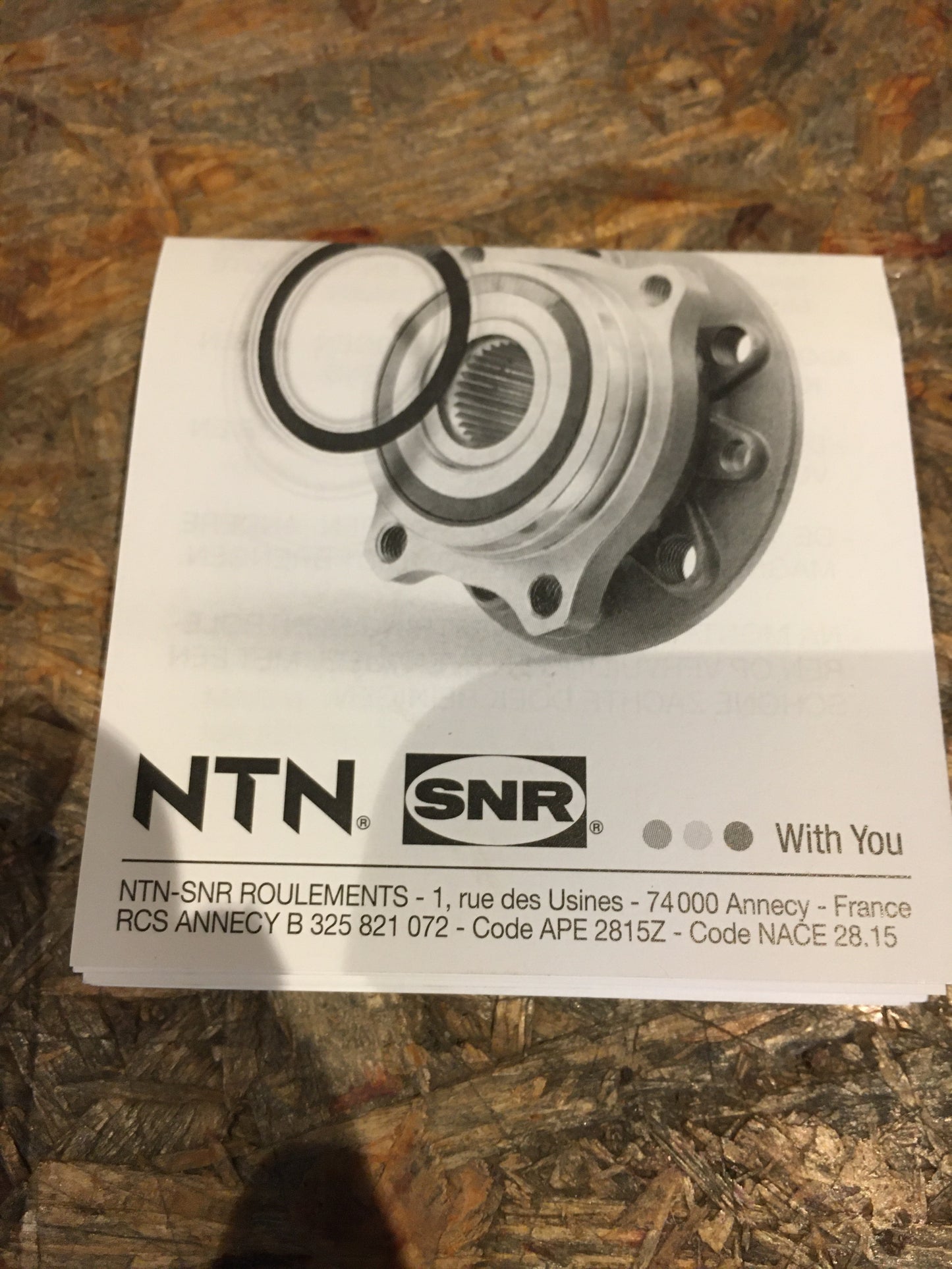 Original Vivaro A Radlagersatz NEU